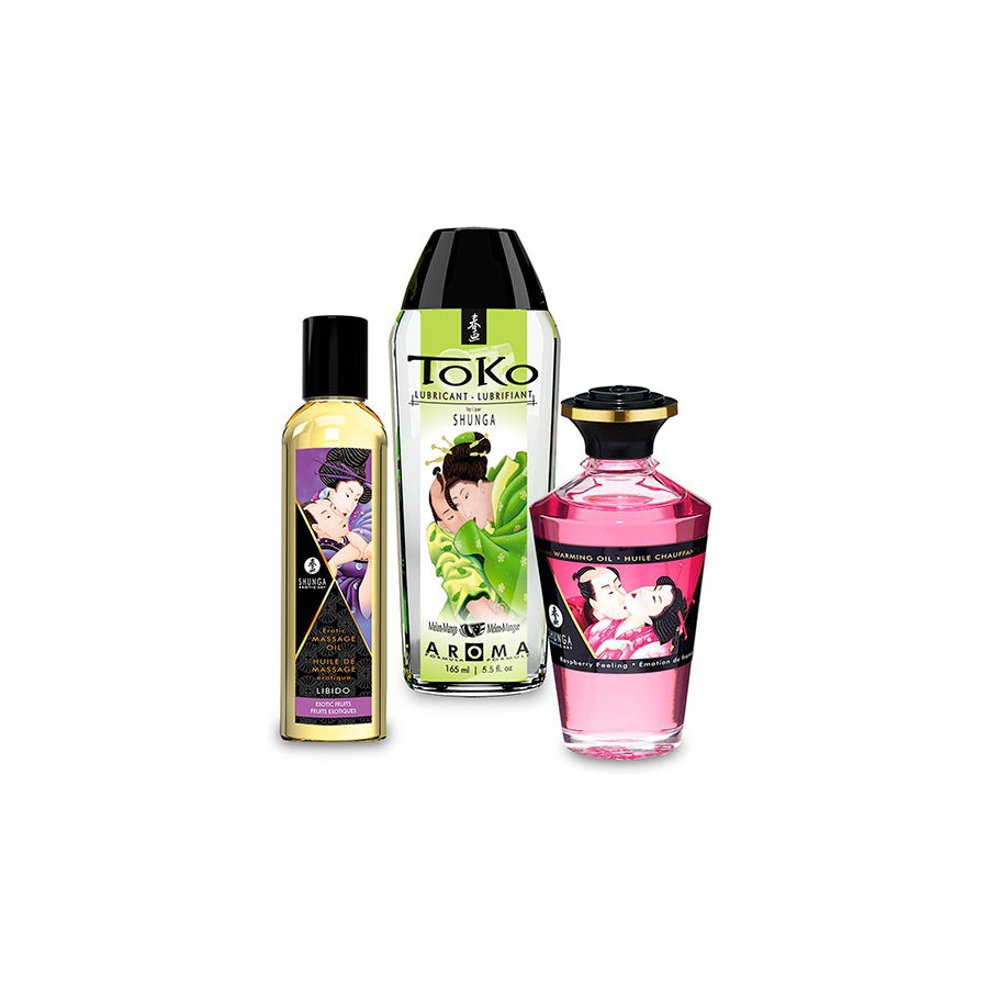 Kit de massage FRUITY KISSES Shunga