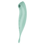 Stimulateur à clitoris connecté Twirling Pro Satisfyer Vert - Vignette | Adopt1toy