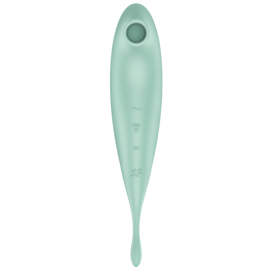 Stimulateur à clitoris connecté Twirling Pro Satisfyer Vert