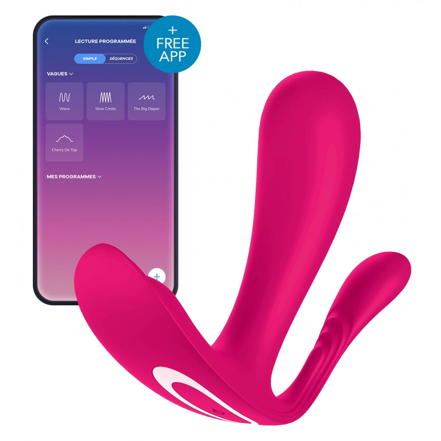 Stimulateur connecté Satisfyer Top Secret