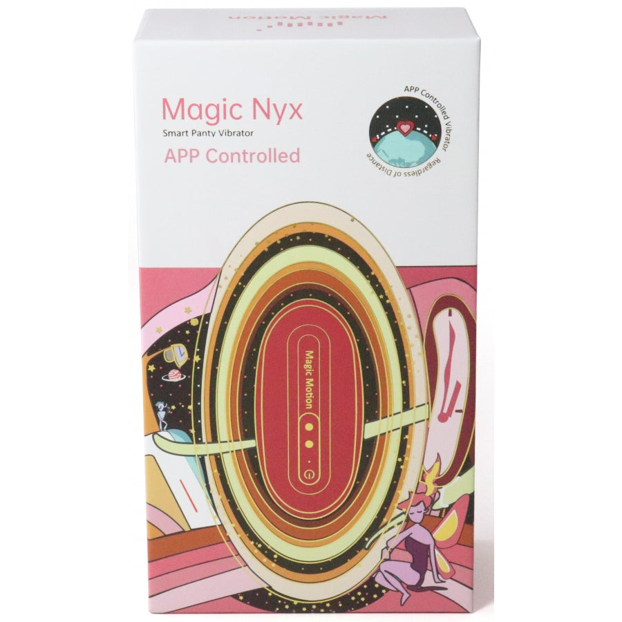 Stimulateur clitoridien connecté Magic Nyx Rouge