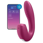 Stimulateur connecté Sunray Satisfyer Framboise - Vignette | Adopt1toy