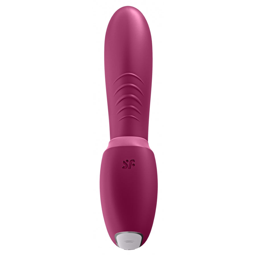 Stimulateur connecté Sunray Satisfyer Framboise