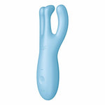 Vibromasseur connecté Threesome 4 Turquoise - Vignette | Adopt1toy