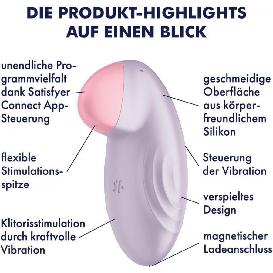 Vibromasseur connecté Tropical Tip Satisfyer