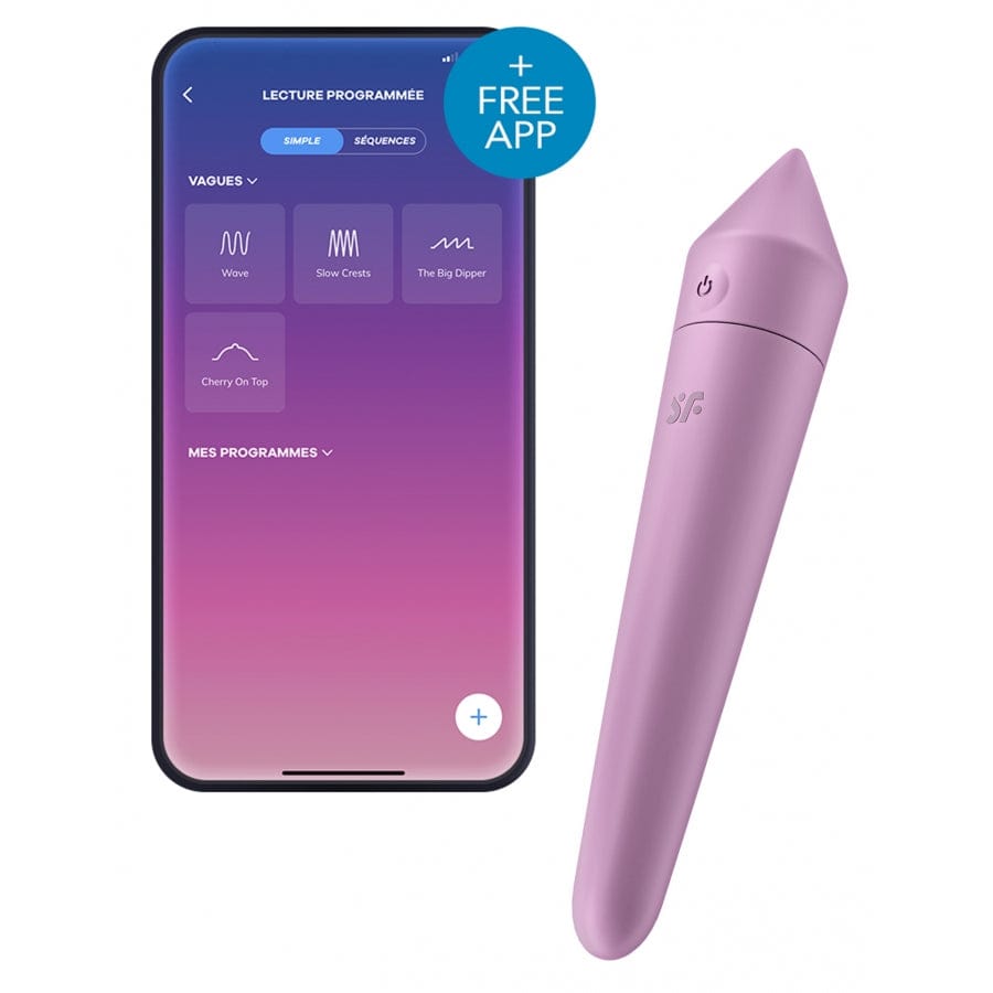 Stimulateur Ultra Power Bullet 8 Satisfyer Lilas