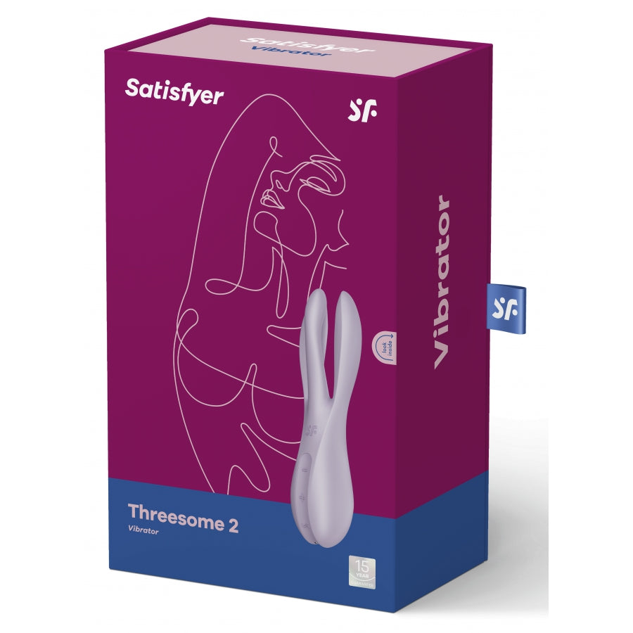 Vibromasseur Threesome 2 Satisfyer Violet