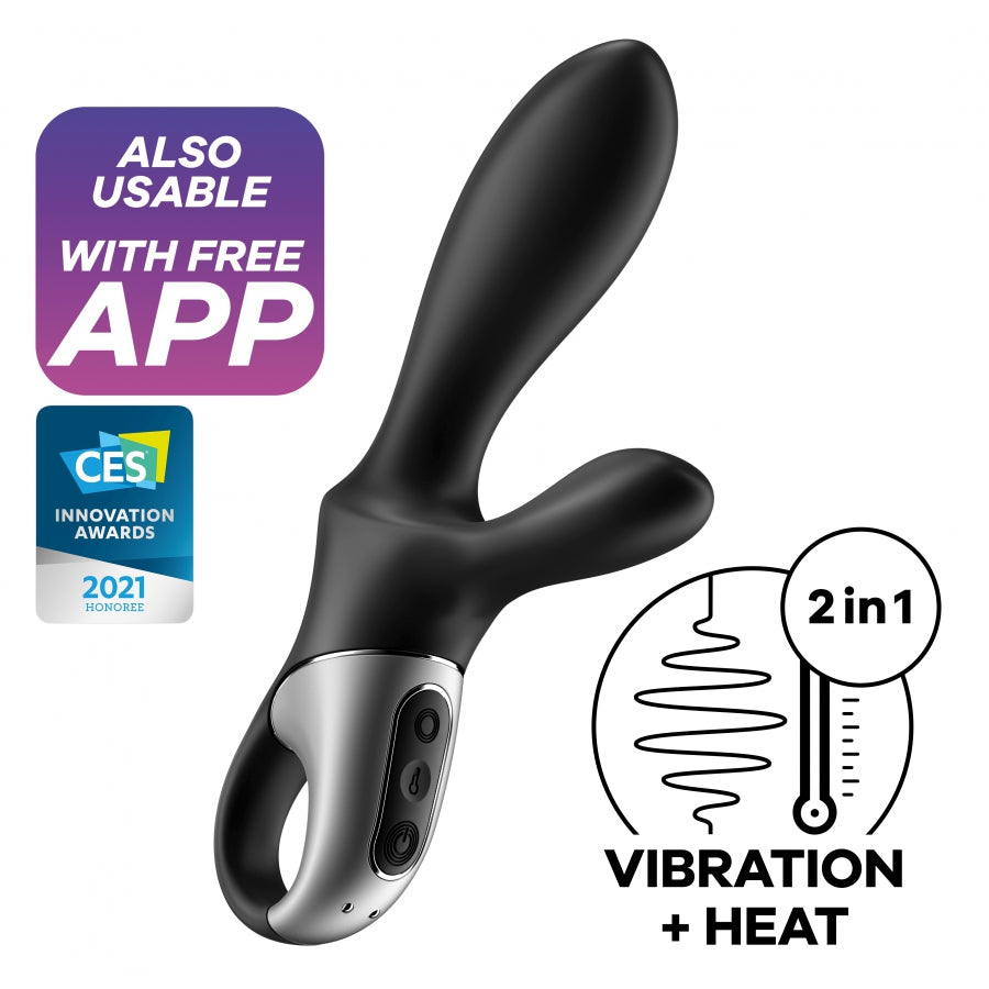 Stimulateur prostatique Heat Climax + Satisfyer