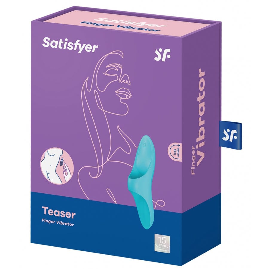 Stimulateur Teaser Finger Satisfyer Turquoise