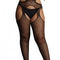 Collants Résille Grande taille STRAPPY Noirs