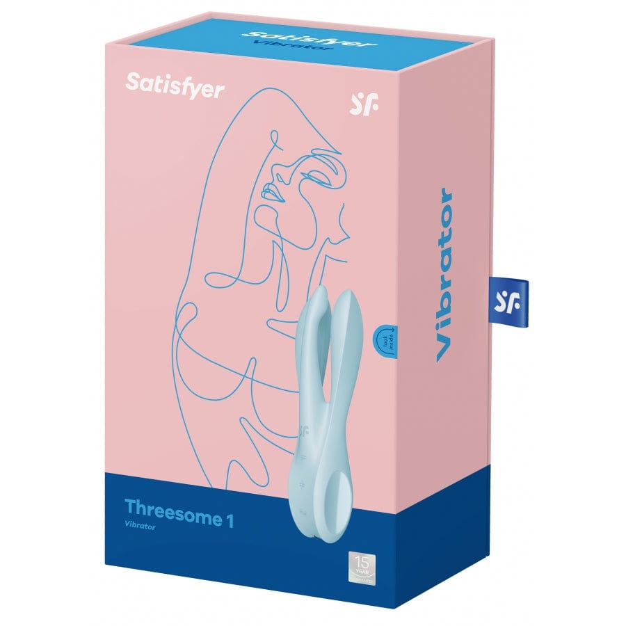 Vibromasseur Threesome 1 Satisfyer Bleu