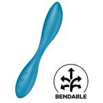 Vibromasseur G-Spot Flex 1 Satisfyer Turquoise - Vignette | Adopt1toy