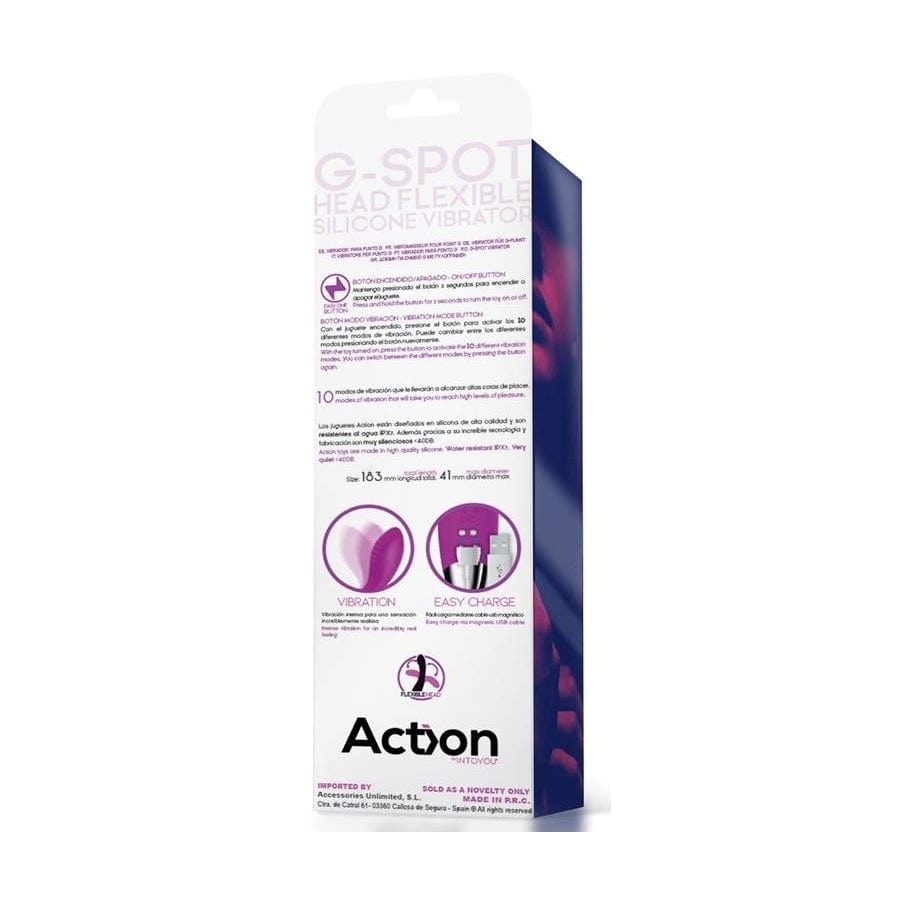 Vibromasseur G-Spot Flex par Action