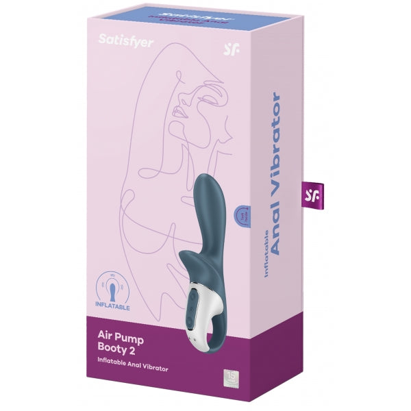 Vibromasseur gonflable Air Pump Booty 2 Satisfyer